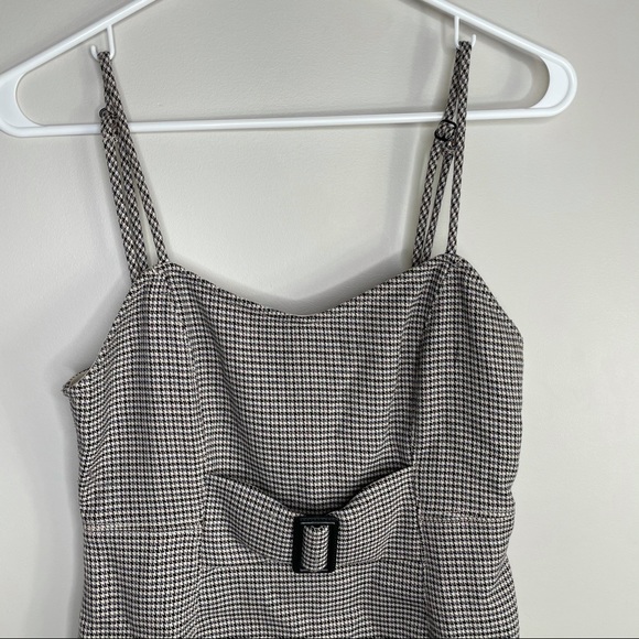 Free People Houndstooth Mini Dress - Picture 4 of 13